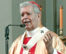 El cardenal Jorge Urosa, arzobispo de Caracas