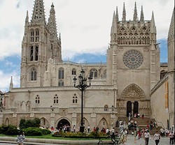 La catedral de Burgos, una de las joyas del gótico europeo.