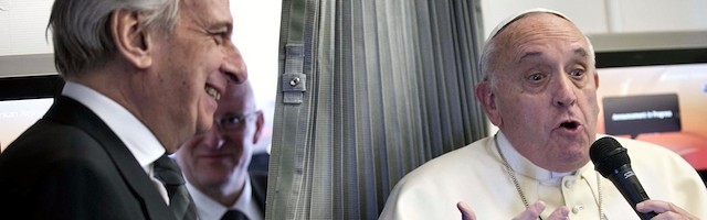 La broma del Papa sobre el puñetazo que daría a quien insultase a su madre no ha gustado en algunos círculos de opinión.