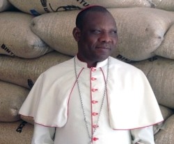 Oliver Doeme es el obispo de los 200.000 católicos de Maiduguri... pide que se proteja la ciudad contra los yihadistas