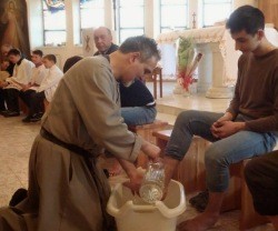 Un misionero en la parroquia católica de Magadán en la Federación Rusa