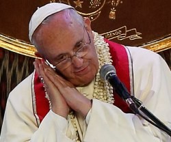 El Papa Francisco, en Filipinas, explicó cómo recurre a la intercesión de San José Dormido