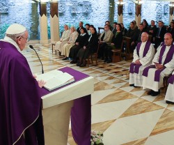 El Papa anima a aprovechar la Cuaresma en sus homilías de Santa Marta