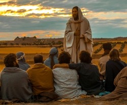 Jesús y los Apóstoles en la película La Espina de Dios