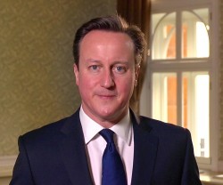 David Cameron ha difundido un mensaje de felicitación de la Pascua... un mes antes de las elecciones