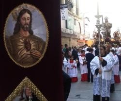 La procesión del Sagrado Corazón de Málaga no habría nacido sin coraje para desafiar los miedos de hace 100 años