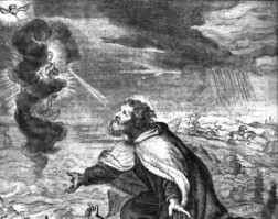 El Profeta San Elías ve la nubecilla.