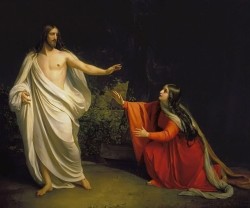 Jesús aparece a María Magdalena.