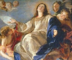 La Asunción de la Virgen María.