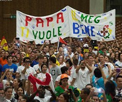 El Papa a los jóvenes del Movimiento Eucarístico Juvenil: «Las tensiones se resuelven con diálogo»