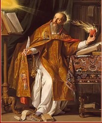 San Agustín, obispo y doctor de la Iglesia