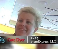 Cate Dyer, jefa ejecutiva de la empresa de biotecnología StemExpress