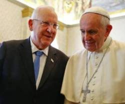 El Papa Francisco recibió a Reuven Rivlin, desde hace un año presidente de Israel