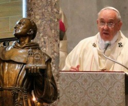 El Papa Francisco usó el ejemplo de San Junípero Serra para animar a una evangelización generosa y valiente