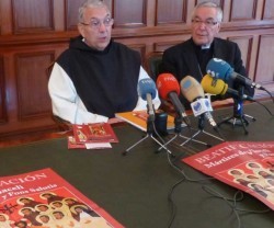 El obispo Sánchez Monge de Santander y el cisterciense Pascual Rubio presentan la beatificación y a los mártires