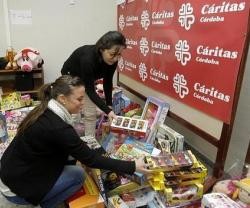Voluntarias de Cáritas en Córdoba -desde 2007 se ha pasado de 56.000 voluntarios a 82.000