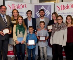 Premiados de la Revista Misión 2015 por sus iniciativas a favor de la familia