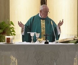 El Papa Francisco en sus homilías de Casa Santa Marta explica el Evangelio