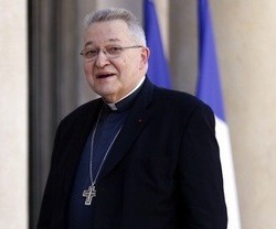 El cardenal arzobispo de París, André Ving-Trois