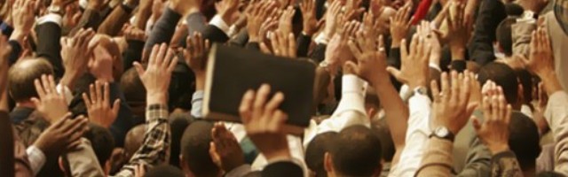 Una asamblea pentecostal en Estados Unidos