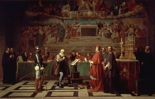 "La Iglesia malvada" y el santo Galileo