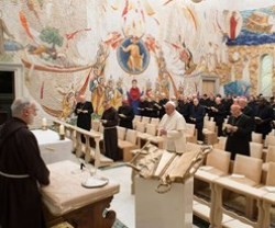 Raniero Cantalamessa en sus predicaciones de Adviento al Papa y a la Curia