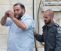 Benzi Gopstein, líder del grupo radical Levaha -Llama- ha sido detenido e interrogado en otras ocasiones, por discursos que animaban a quemar iglesias