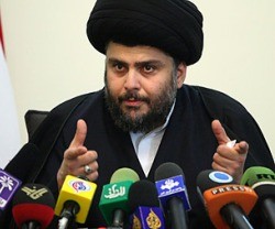 Muqtada Al-Sadr es uno de los líderes políticos, religiosos y militares de los chiitas iraquíes