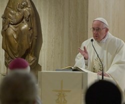El Papa Francisco explica las Escrituras y sus enseñanzas en la misa de Santa Marta