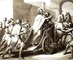 San Melecio es expulsado de Antioquía.