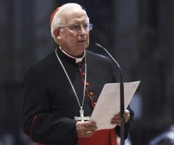 El cardenal Cañizares, arzobispo de Valencia, se muestra firme en la defensa de la clase de Religión