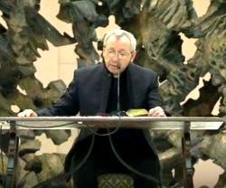 El padre Rupnik en las predicaciones a la Curia vaticana con motivo de su Jubileo de la Misericordia
