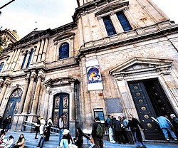La catedral de La Paz, donde puede ganarse el jubileo.f