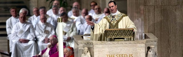 Por su contenido y por su repercusión, la homilía del padre Scalia en el funeral de su padre ha alcanzado una histórica dimensión evangelizadora.