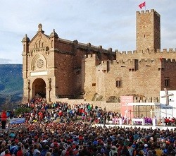 La Javierada se celebra en el castillo en el que nació San Francisco Javier