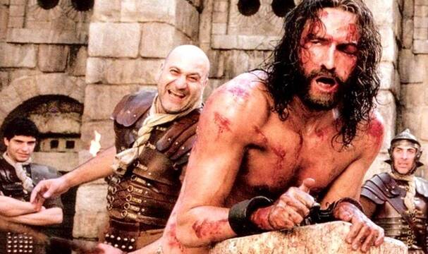 Flagelación de Jesús en la película de La Pasión de Mel Gibson