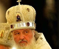 Kirill I (Cirilo), patriarca de Moscú.