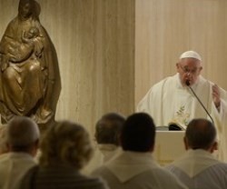El Papa Francisco retoma las homilías en la Residencia Santa Marta