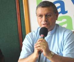 Walter Heras es el obispo de la diócesis de Zamora, en Ecuador, y presidente de Cáritas Ecuador