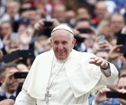 El Papa Francisco en la habitual audiencia pública de los miércoles