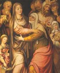 Visitación de la Virgen a su prima Isabel