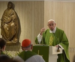 El Papa Francisco en sus homilías de Santa Marta exhorta desde la Palabra de Dios