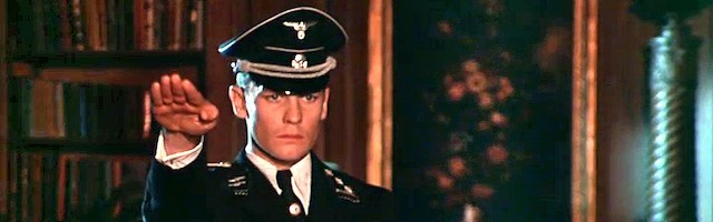 Helmut Berger en el papel de Martin von Essenbeck, el hombre de sexualidad ambigua en la película de Visconti.