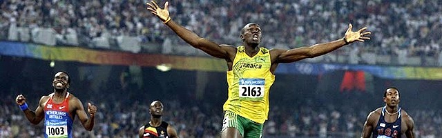 El momento de la victoria: el tercer oro olímpico consecutivo de Usain Bolt.