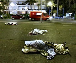 Uno de los últimos atentados de Estado Islámico en Europa: la masacre de Niza.