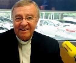 El obispo auxiliar Sebastià Taltavull, administrador de Mallorca, en Catalunya Ràdio