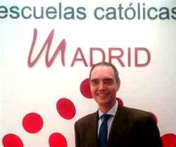 José Antonio Poveda, secretario regional de Escuelas Católicas de Madrid, explica que estas escuelas mantendrán el ideario cristiano, no la ideología LGBT de género