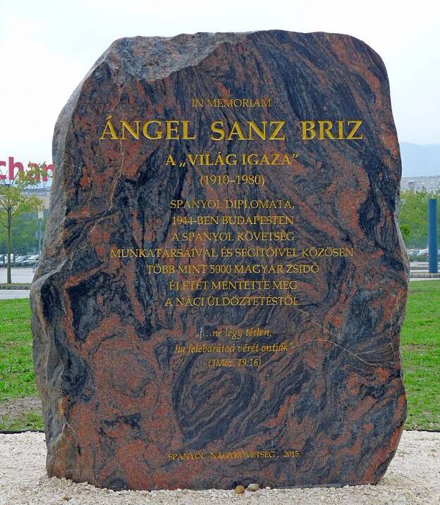 Sanz Briz, Franco y el Holocausto