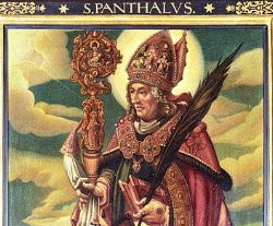 San Phantalo, obispo y mártir.