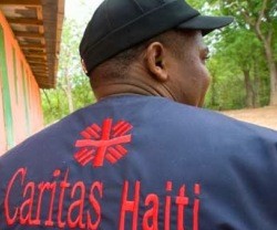 Cáritas Haití tiene un buena estructura en el país, y los equipos de CRS llegaron antes del huracán Mathew